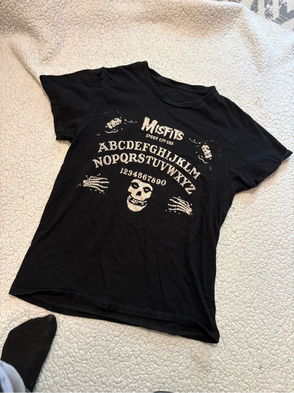 Misfits Black Ouija Graphic Tee